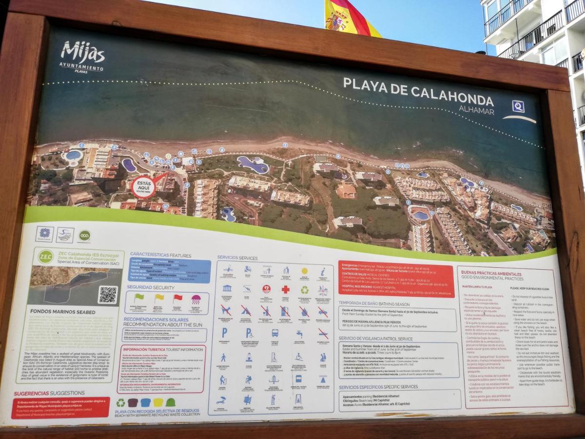 Apartamento Mar Azul, Primera Linea De Playa Sitio de Calahonda エクステリア 写真