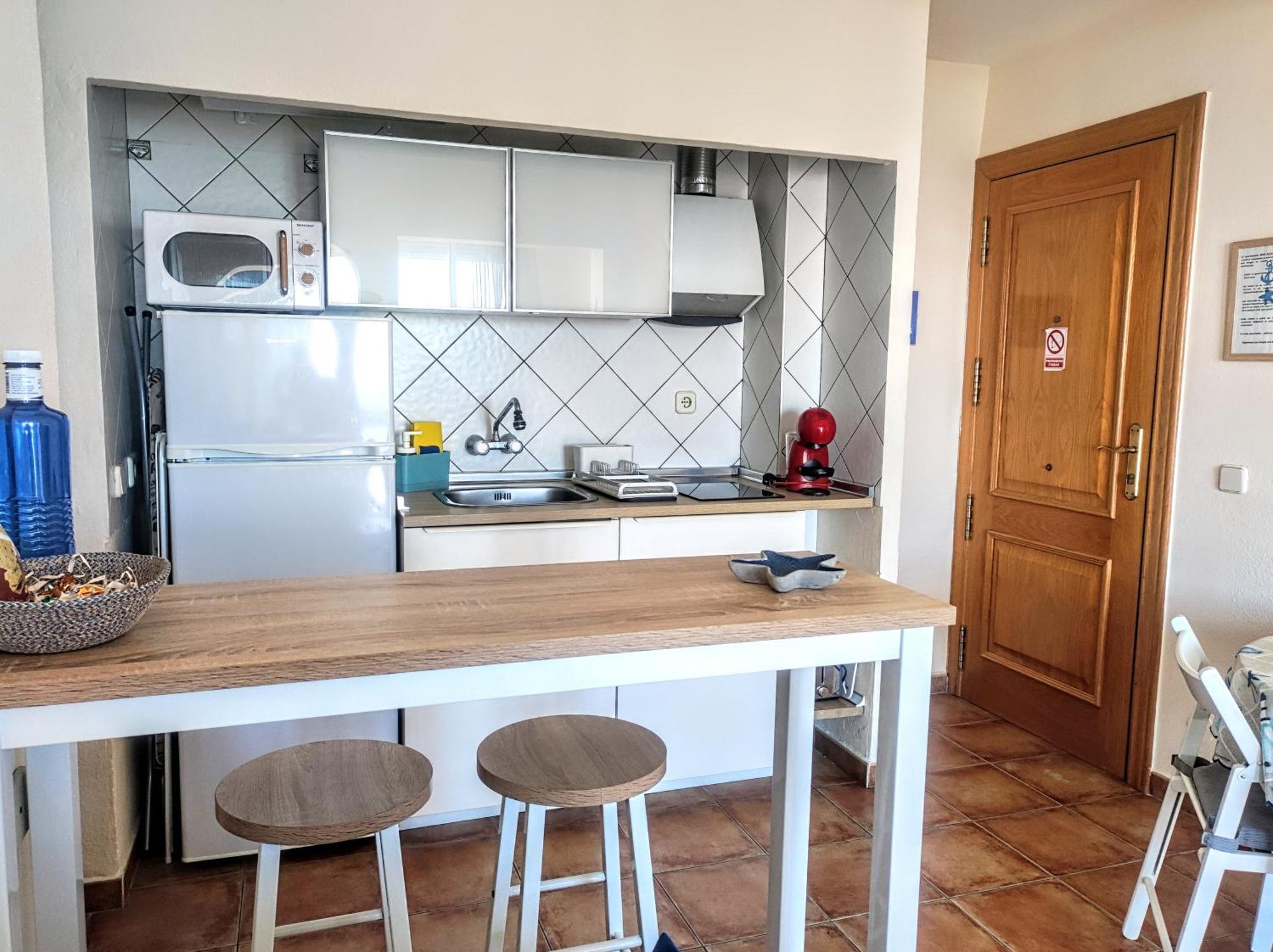 Apartamento Mar Azul, Primera Linea De Playa Sitio de Calahonda エクステリア 写真